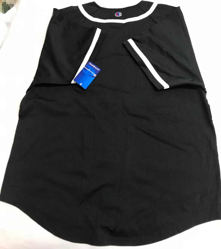 champion braided baseball jersey